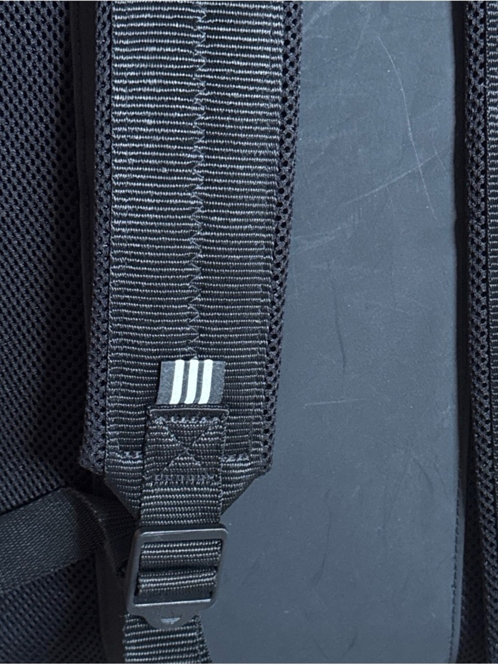 Adidas Black Geometric Pattern-Backpack - Picture 3 of 6